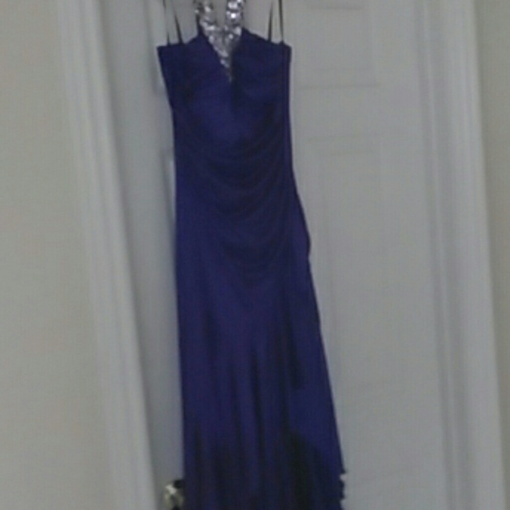 Dress purple long
